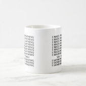 Ik haat programmeren/Ik hou van programmeren Koffiemok (Center)