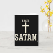 Ik haat Satan Kaart (Gele Bloem)
