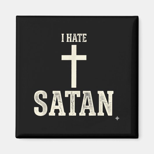 Ik haat Satan Magneet (Voorkant)