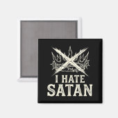 Ik haat Satan Magneet (Voorkant / Achterkant)