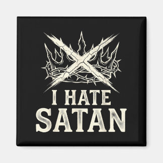 Ik haat Satan Magneet