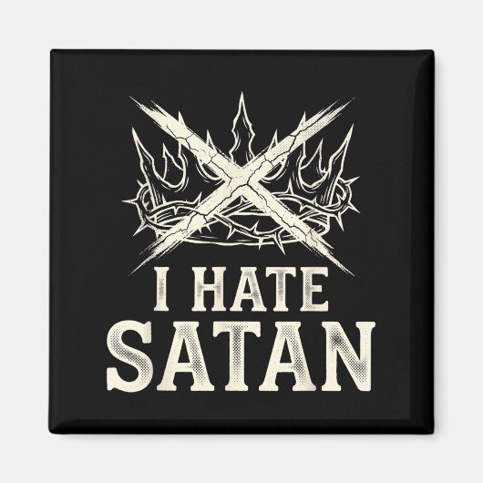 Ik haat Satan Magneet (Voorkant)