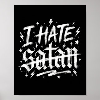 Ik haat Satan Poster