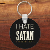 Ik haat Satan Sleutelhanger (Voorkant)