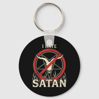 Ik haat Satan Sleutelhanger