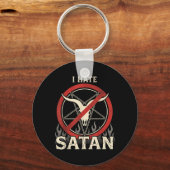 Ik haat Satan Sleutelhanger (Voorkant)