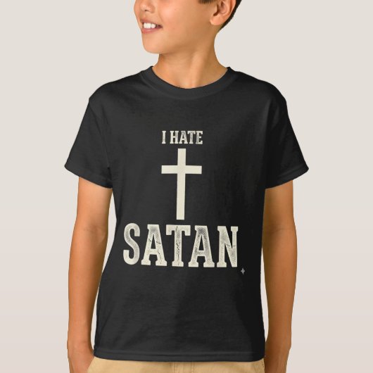 Ik haat Satan T-shirt (Voorkant)