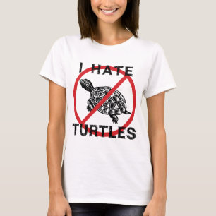 Ik haat schildpadden t-shirt