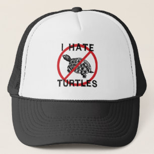Ik haat schildpadden trucker pet