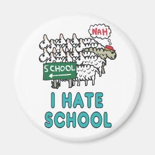 Ik haat school magneet