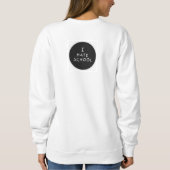 Ik haat School Sweatshirt (Achterkant)