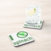 Ik haat spinazie drankjes onderzetter (Rechterzijde)