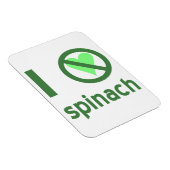 Ik haat spinazie magneet (Rechterzijde)