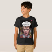 Ik haat spruitjes! t-shirt (Voorkant volledig)