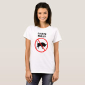 Ik haat stieren t-shirt (Voorkant volledig)