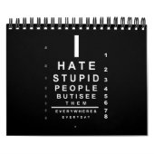 Ik haat stomme mensen kalender (Hoes)