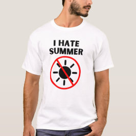 Ik haat Summer T-shirt