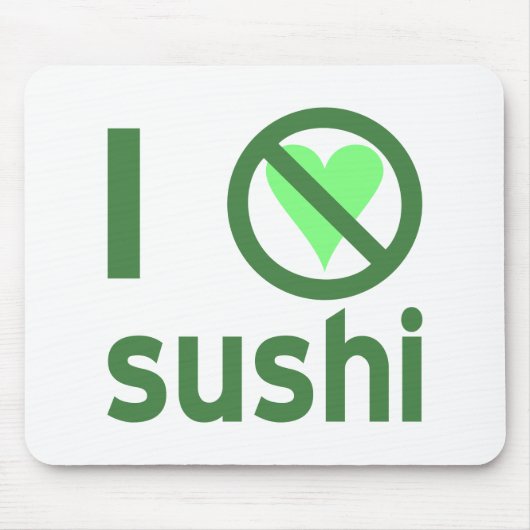 Ik haat sushi muismat (Voorkant)