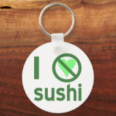 Ik haat sushi sleutelhanger (Voorkant)