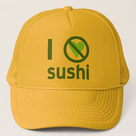 Ik haat Sushi Trucker Pet (Voorkant)
