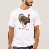 Ik haat Thanksgiving T-shirt (Voorkant)