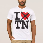 Ik haat TN - Tennessee T-shirt (Voorkant)