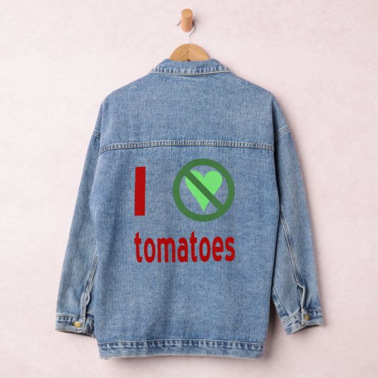 Ik haat tomaten denim jacket (Hangar)