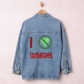 Ik Haat Tomaten Geen Liefde Denim Jacket (Hangar)