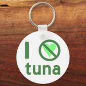 Ik haat tonijn sleutelhanger (Voorkant)