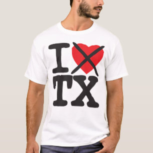 Ik haat TX - Texas T-shirt