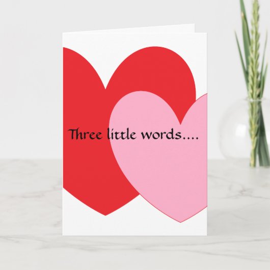 Ik haat u kaart (Voorkant)