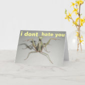 ik haat u niet kaart (Gele Bloem)
