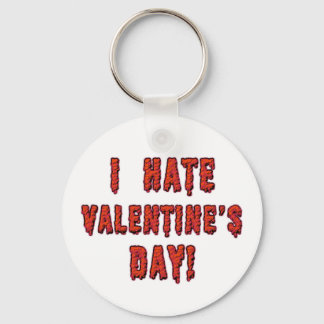 Ik haat Valentijnsdag Sleutelhanger