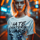 IK HAAT VALSSPEELSTERS EN LEUGENAARS T-Shirts