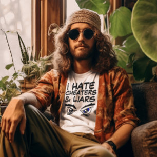 IK HAAT VALSSPEELSTERS EN LEUGENAARS T-Shirts
