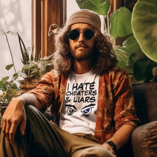 IK HAAT VALSSPEELSTERS EN LEUGENAARS T-Shirts
