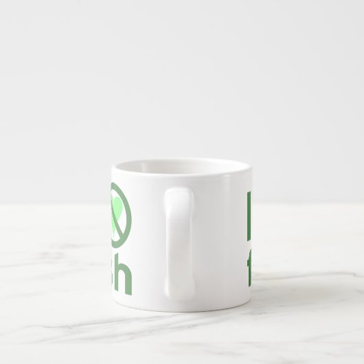 Ik haat vis espresso kop (Achterkant)
