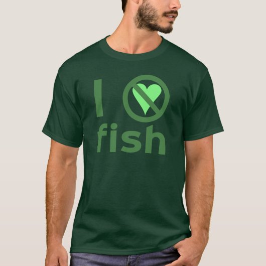 Ik haat vis t-shirt (Voorkant)