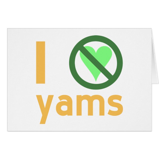 Ik haat yams geen liefde (Voorkant Horizontaal)