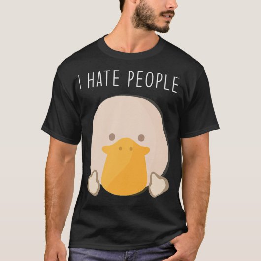 Ik haat zwarte labradors t-shirt (Voorkant)