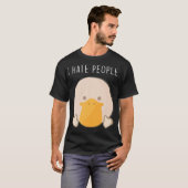 Ik haat zwarte labradors t-shirt (Voorkant volledig)