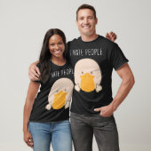 Ik haat zwarte labradors t-shirt (Unisex)