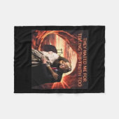 Ik haatte het om de waarheid te vertellen aan Jezu Fleece Deken (Voorkant (Horizontaal))