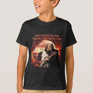 Ik haatte het om de waarheid te vertellen aan Jezu T-shirt