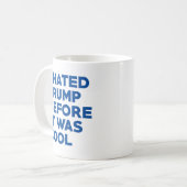 Ik haatte Trump Koffiemok (Voorkant links)