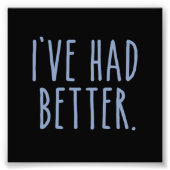 Ik had beter foto afdruk (Voorkant)