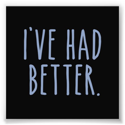 Ik had beter foto afdruk (Voorkant)