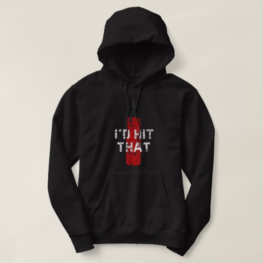 Ik had dat grappige bokscadeauidee voor mannen en hoodie (Design voorkant)