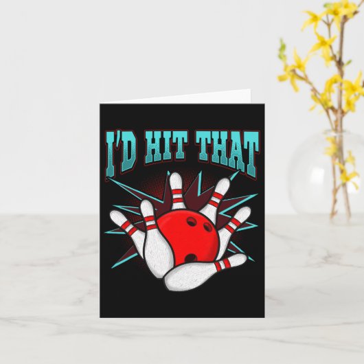 Ik had dat grappige Bowling League club schip gera Kaart (Gele Bloem)