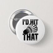 Ik had die Badminton Shuttle Badminton Player SP g Ronde Button 5,7 Cm (Voorkant /achterkant)